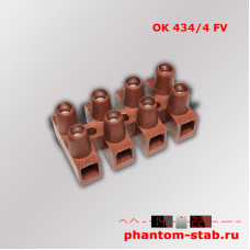 Клеммная колодка DKC OK-434/12 FV (4pin)