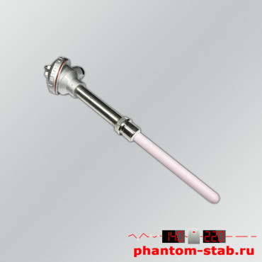 Термопара +1300°C, керамическая, тип "К", 300/150